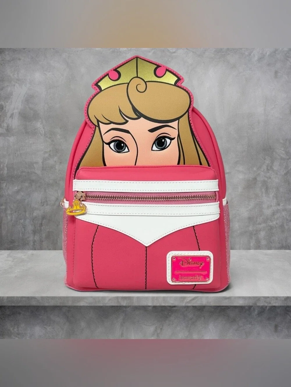 Loungefly Disney Princess Sleeping Beauty Aurora Cosplay Mini Backpack 👑